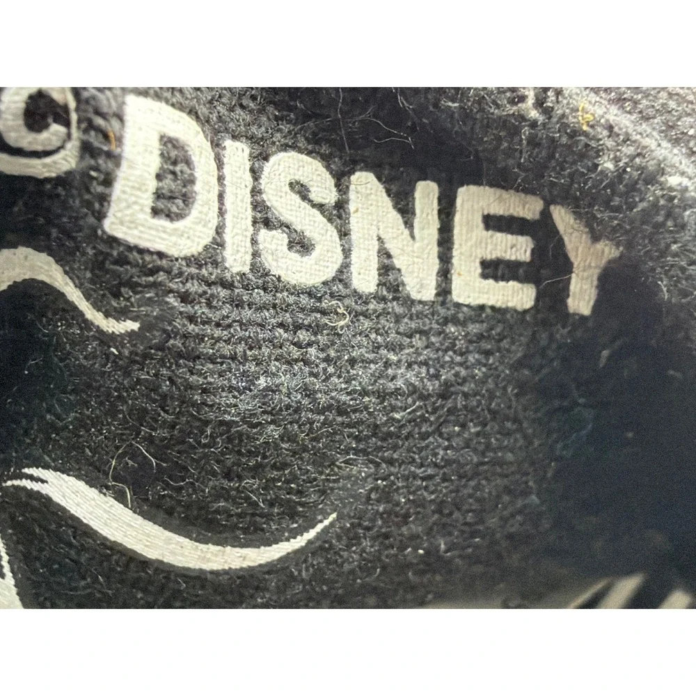 Disney Nightmare Before Christmas Jack Skellington Black White Sneakers Size 9.5